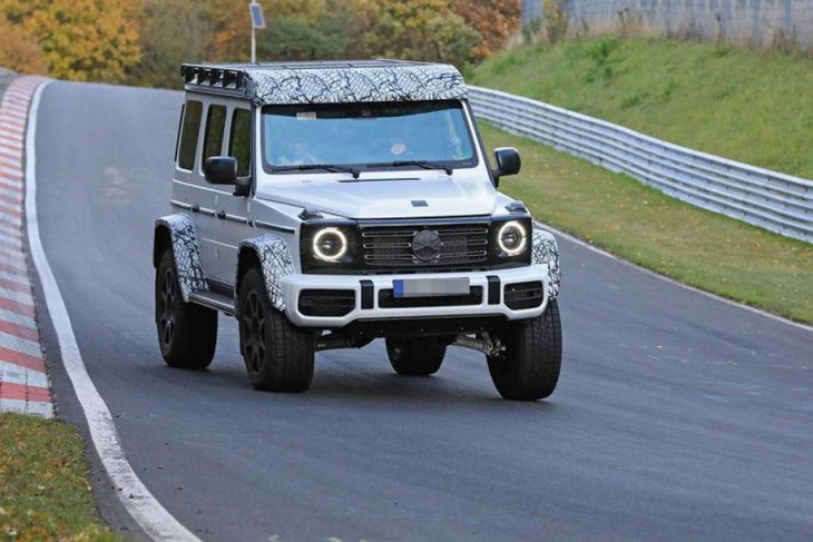 mercedes-amg g 63 4x4²: luxus im gelände