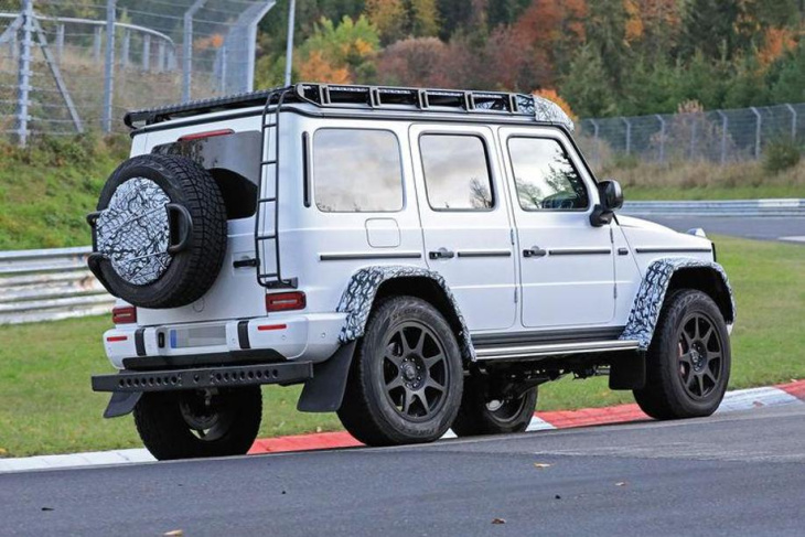 mercedes-amg g 63 4x4²: luxus im gelände