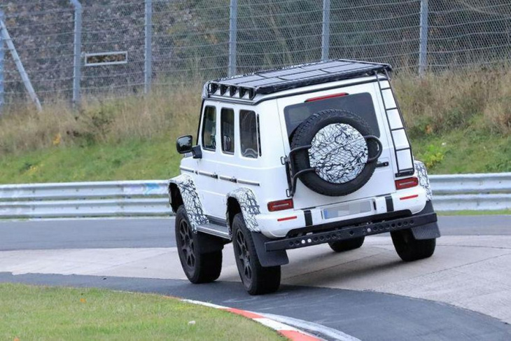 mercedes-amg g 63 4x4²: luxus im gelände