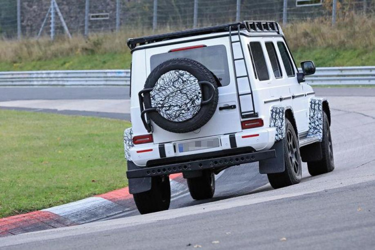 mercedes-amg g 63 4x4²: luxus im gelände