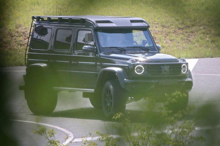 mercedes-amg g 63 4x4²: luxus im gelände