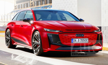 Audi RS 6 e-tron (2025): Erste Informationen                               Audi Sport kümmert sich um A6 e-tron