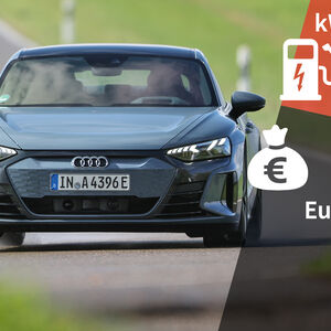 Kosten und Realverbrauch: Audi E-Tron GT Quattro