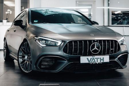 väth mercedes cla 45 s amg shooting brake: kratzt an der 500-ps-marke