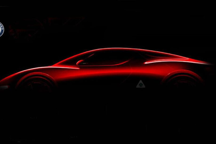 alfa-sportwagen ab 2023: reminiszenz an den t33 stradale - erster teaser