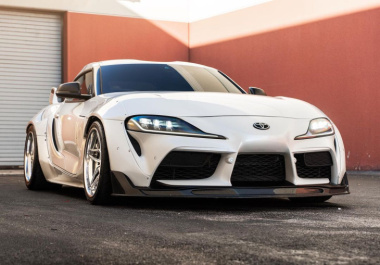 Tiefe Widebody Toyota GR-Supra auf Anrky Wheels!