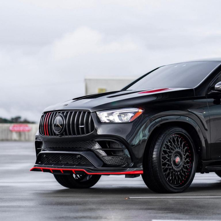 mercedes-amg gle 63 s coupe mit carbon-kit & 24 zöllern!