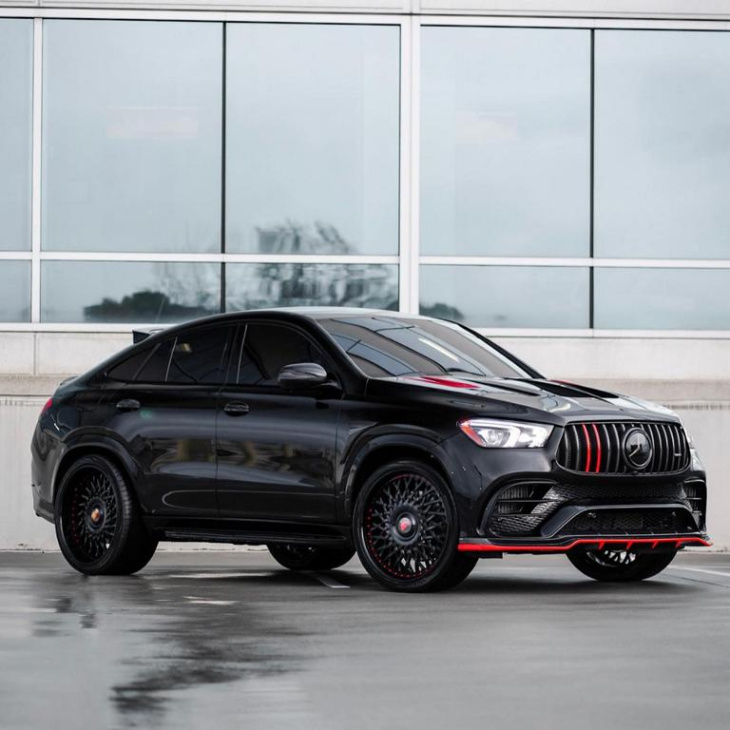 mercedes-amg gle 63 s coupe mit carbon-kit & 24 zöllern!