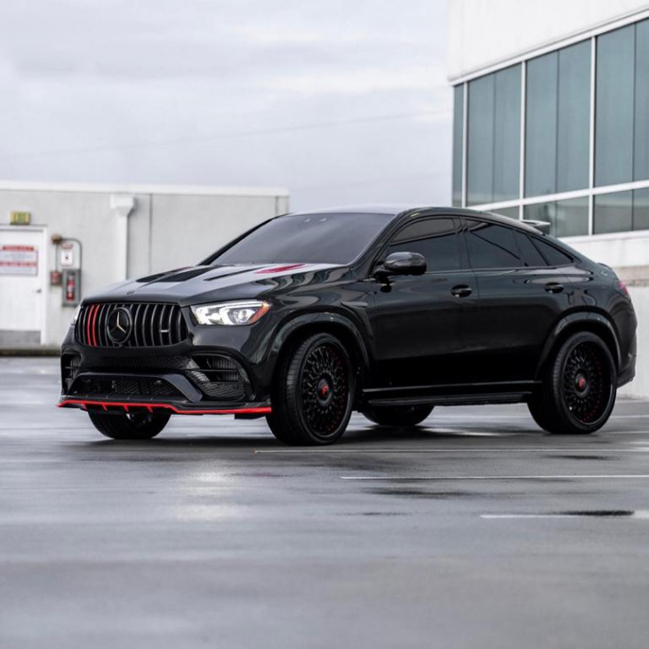 mercedes-amg gle 63 s coupe mit carbon-kit & 24 zöllern!