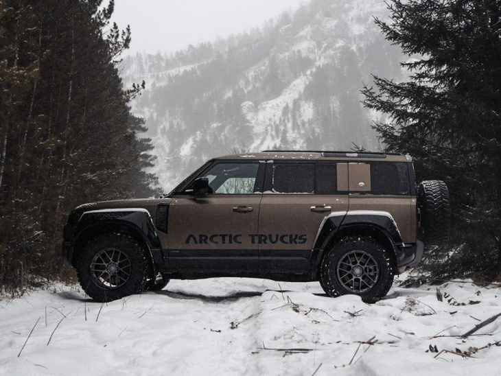 bereit fürs abenteuer: land rover defender arctic trucks at35!