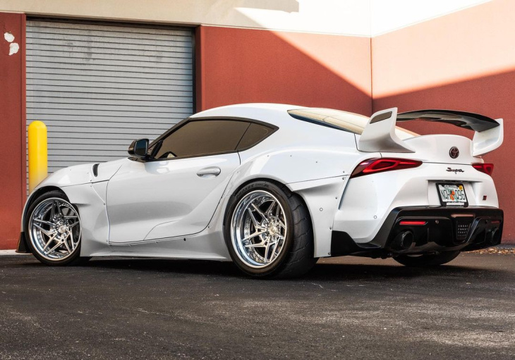 tiefe widebody toyota gr-supra auf anrky wheels!