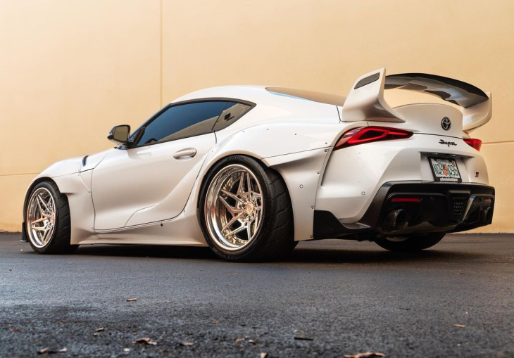 tiefe widebody toyota gr-supra auf anrky wheels!