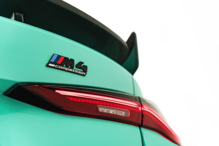 bmw m4 g82 in mint green: individual trifft m performance