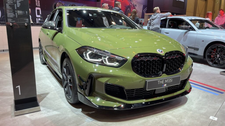 m performance tuning zur ems: bmw m135i f40 in urban green