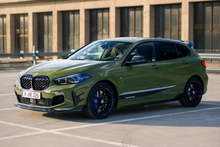 m performance tuning zur ems: bmw m135i f40 in urban green