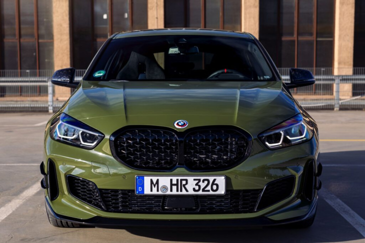 m performance tuning zur ems: bmw m135i f40 in urban green