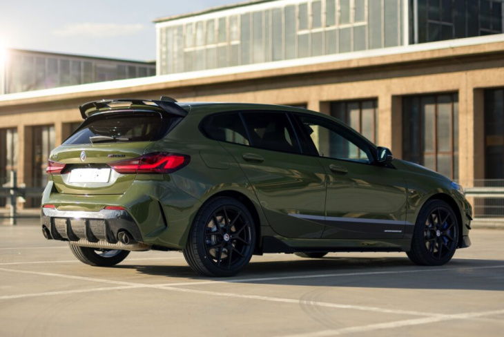 m performance tuning zur ems: bmw m135i f40 in urban green