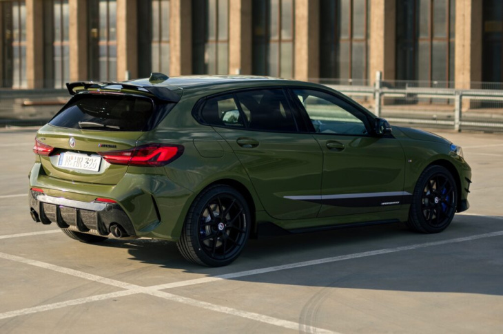 m performance tuning zur ems: bmw m135i f40 in urban green