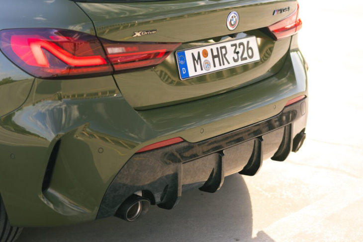 m performance tuning zur ems: bmw m135i f40 in urban green