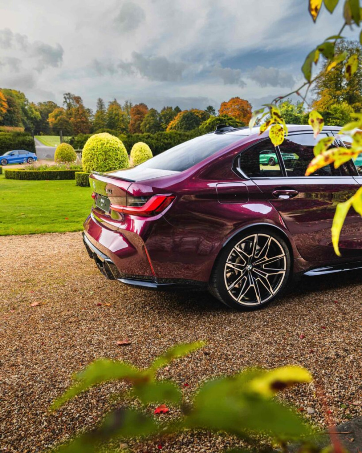 rasende wildbeere mit 510 ps: bmw m3 in wildberry individual