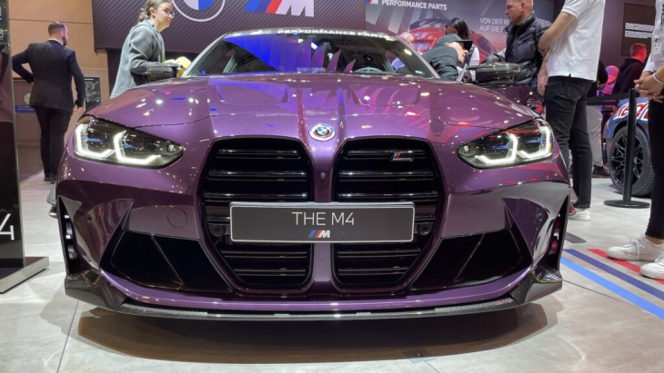 purple silk: bmw m4 g82 im vollen tuning-look zur ems