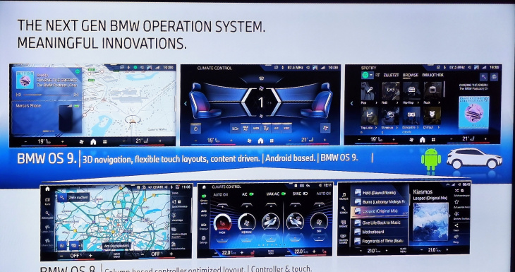 bmw os9: linux raus, android rein