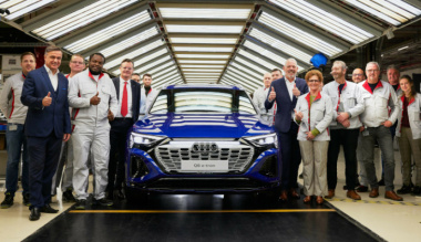 Audi startet Produktion von Q8 e-tron in Brüssel