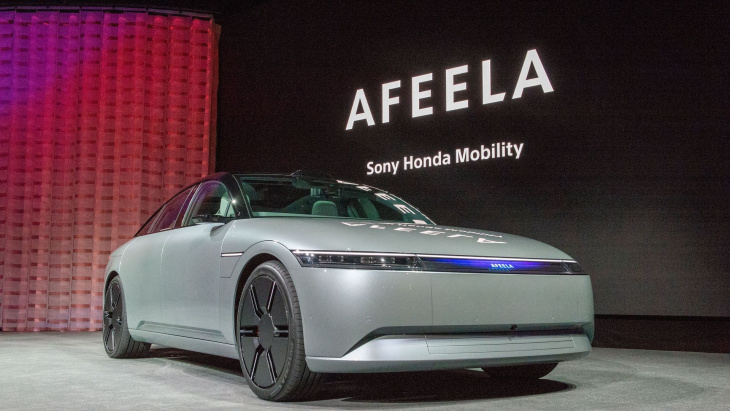 afeela: sony und honda präsentieren neue marke für gemeinsames auto