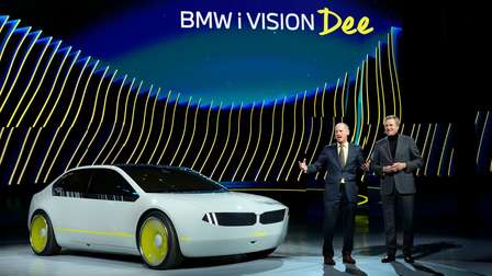 BMW und Sony stellen Autos der Zukunft vor