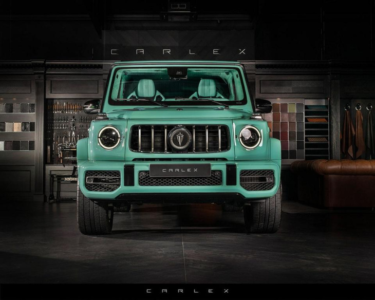 gold & mint edition: carlex design mercedes-amg g63!