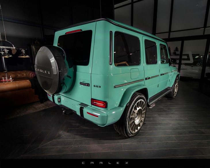 gold & mint edition: carlex design mercedes-amg g63!