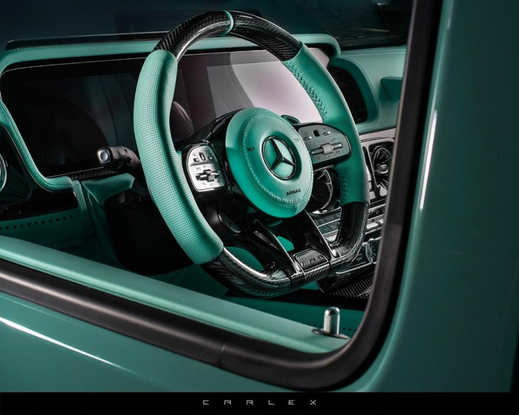 gold & mint edition: carlex design mercedes-amg g63!