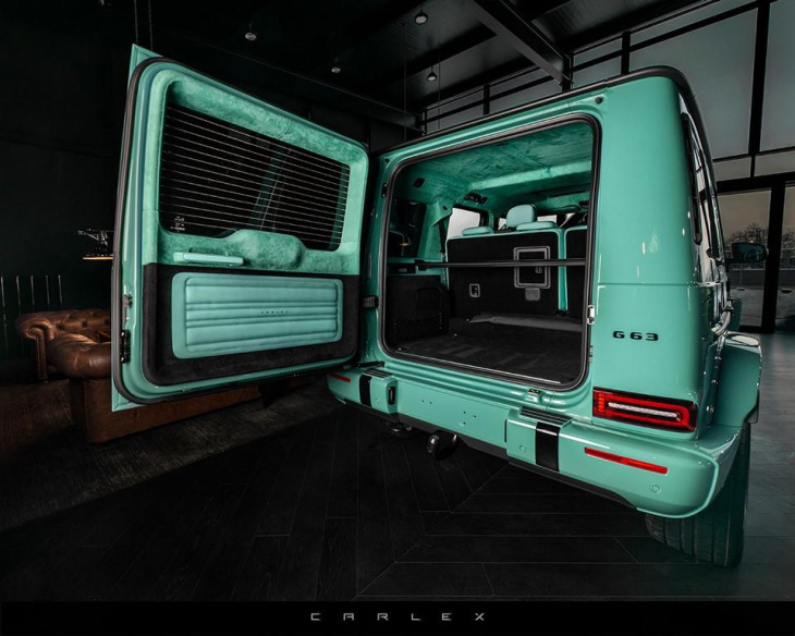 gold & mint edition: carlex design mercedes-amg g63!