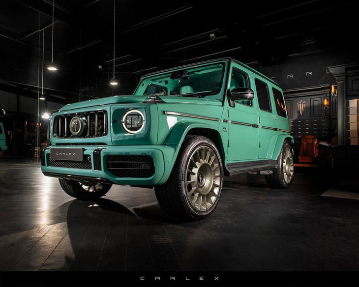 gold & mint edition: carlex design mercedes-amg g63!