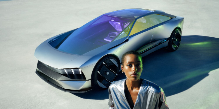 ces: peugeot gibt design-ausblick auf neue e-auto-generation