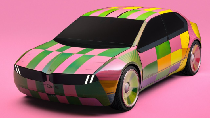 bmw i vision dee, das vollständig digitale auto, das 32 farben wechselt
