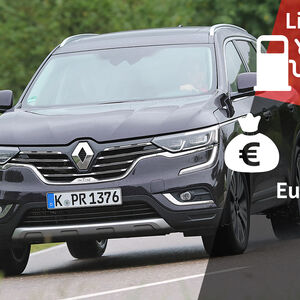 kosten und realverbrauch: renault koleos dci 175 4wd initiale paris