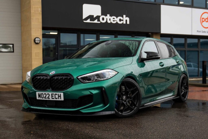 bmw m135i (f40) von motech tuning in isle of man green!