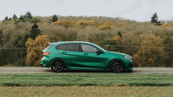 bmw m135i (f40) von motech tuning in isle of man green!