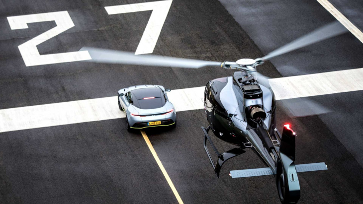 airbus ach130 aston martin edition: sportwagen trifft helikopter