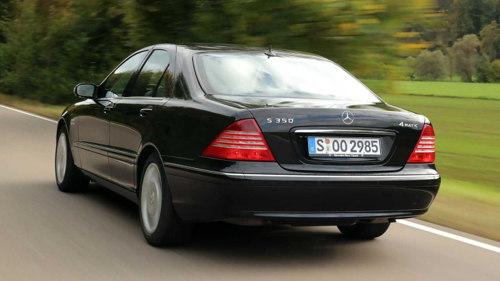 mercedes s-klasse (w 220, 1998-2005): klassiker der zukunft?