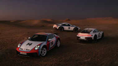 Historische Dekor-Folierungen für den Porsche 911 Dakar (992)!