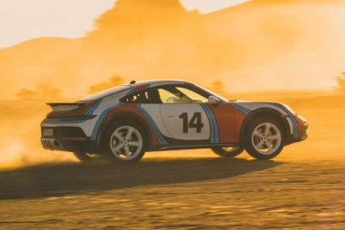 Porsche 911 Dakar Folierungen: Rallye-Design zum Aufkleben