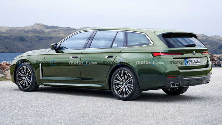 neuer bmw 5er touring (2023) zeigt sich im rendering