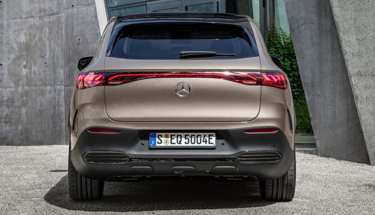 mercedes stellt eqe suv mit bis zu 505 kw (687 ps) und 590 kilometer reichweite vor