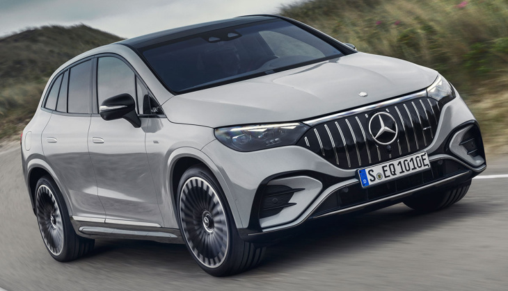 mercedes stellt eqe suv mit bis zu 505 kw (687 ps) und 590 kilometer reichweite vor