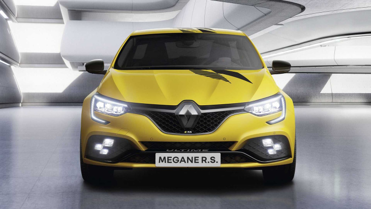 renault megane r.s. ultime (2023): das letzte modell mit rs-logo