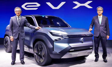 Suzuki eVX Concept (2023): Auto Expo                               Suzuki kündigt erstes E-Auto an