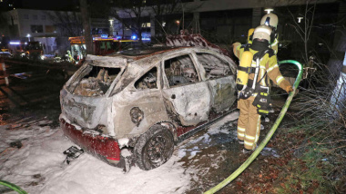 Ford Focus brennt in Prohlis völlig aus
