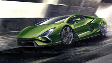 So könnte der Lamborghini Aventador-Nachfolger mit V12 aussehen